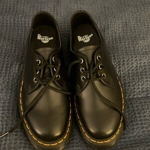 Mint Dr. Martens 1461 Quad platform shoes